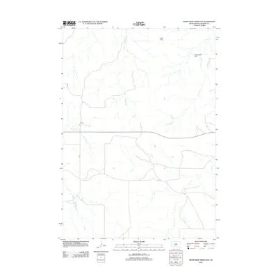 2012 Map of Short Bow Creek East, 2012 Print