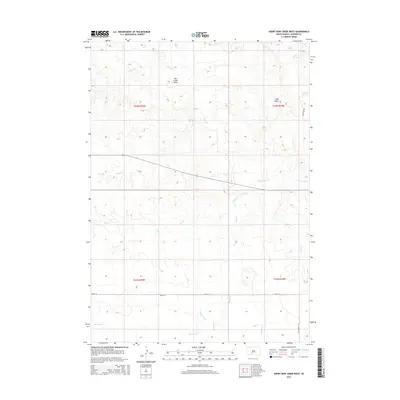 2015 Map of Short Bow Creek West, 2015 Print