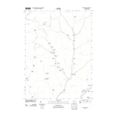 2010 Map of Short Run, 2010 Print