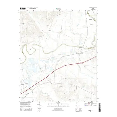 2014 Map of Shorter, 2014 Print