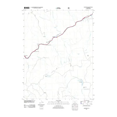 2011 Map of Shoshone, 2011 Print
