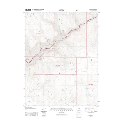 2013 Map of Shoshone, 2013 Print