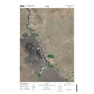 2013 Map of Shoshone Ice Cave, 2013 Print