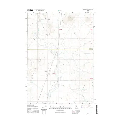 2017 Map of Shoshone Ice Cave, 2017 Print