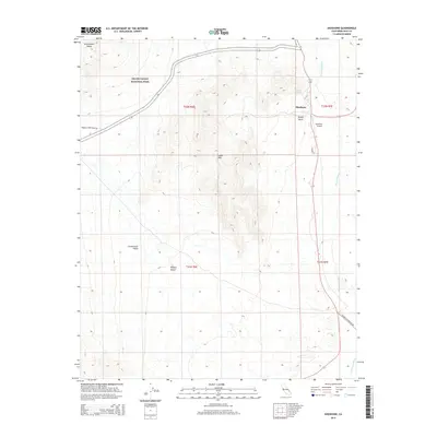 2015 Map of Shoshone, 2015 Print