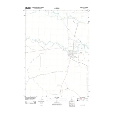 2010 Map of Shoshone, 2010 Print