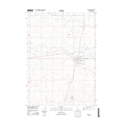 2013 Map of Shoshone, 2013 Print
