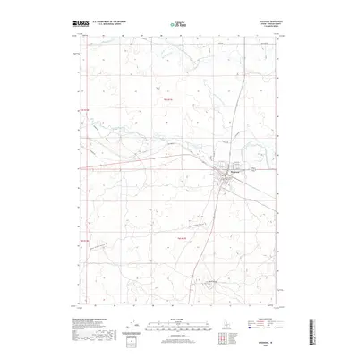 2020 Map of Shoshone, 2020 Print