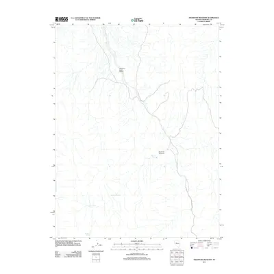 2011 Map of Shoshone Meadows, 2011 Print