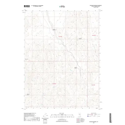 2018 Map of Shoshone Meadows, 2018 Print