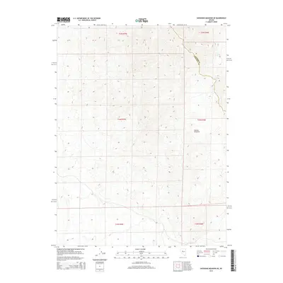2014 Map of Shoshone Meadows NE, 2014 Print