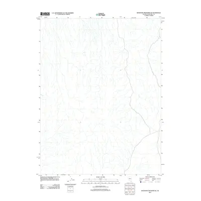 2011 Map of Shoshone Meadows SE, 2011 Print