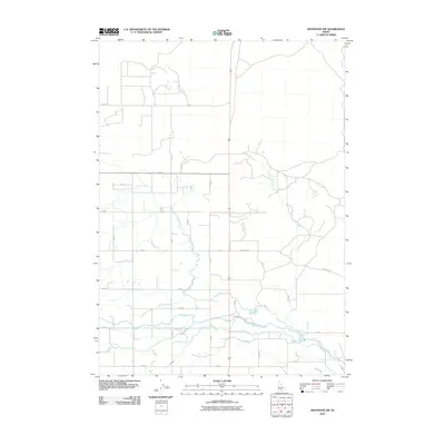 2010 Map of Shoshone SW, 2010 Print