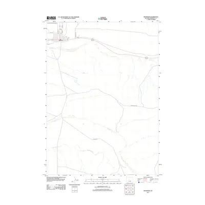 2012 Map of Shoshoni, 2012 Print