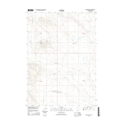 2015 Map of Shotgun Butte, 2015 Print