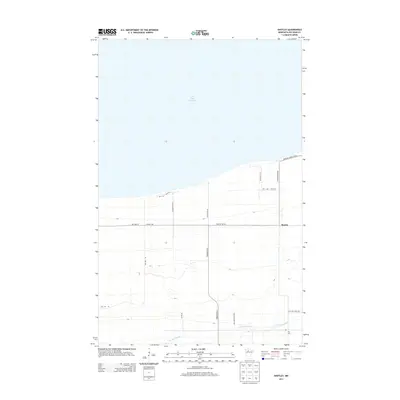 2013 Map of Shotley, 2013 Print