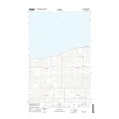 2016 Map of Shotley, 2016 Print