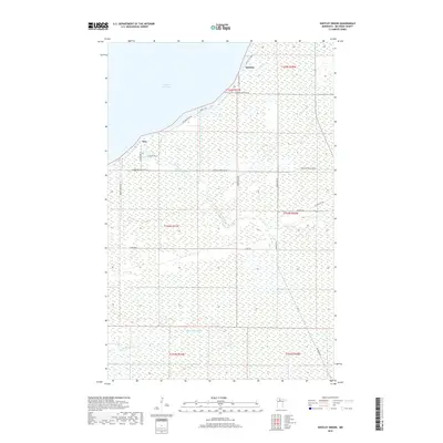 2019 Map of Shotley Brook, 2019 Print