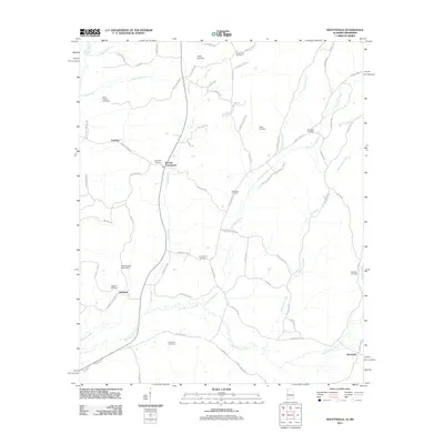 2011 Map of Shottsville, 2011 Print