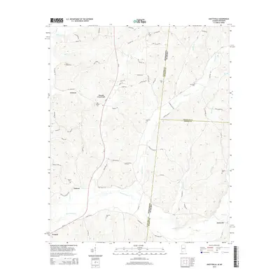 2014 Map of Shottsville, 2014 Print