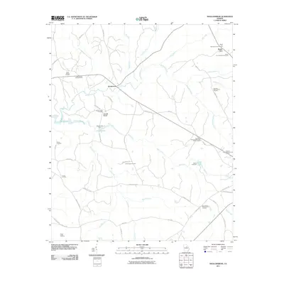 2011 Map of Shoulderbone, 2011 Print