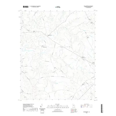 2020 Map of Shoulderbone, 2020 Print