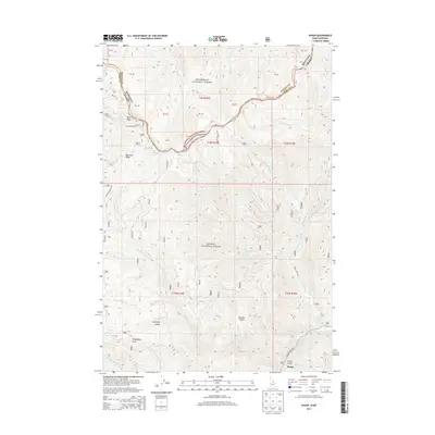 2013 Map of Shoup, 2013 Print