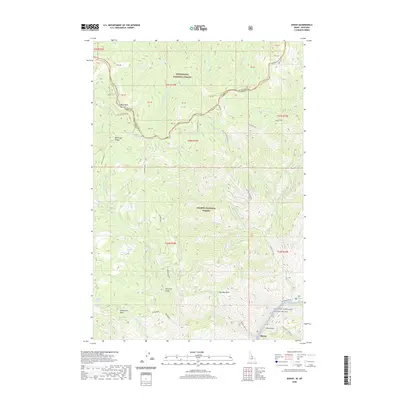 2020 Map of Shoup, 2020 Print