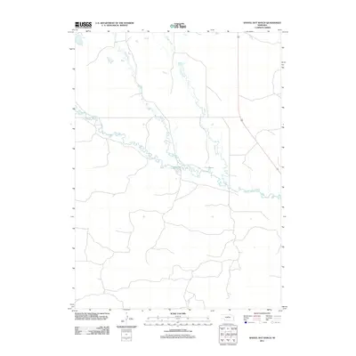 2011 Map of Shovel Dot Ranch, 2011 Print