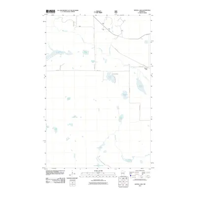 2011 Map of Shovel Lake, 2011 Print