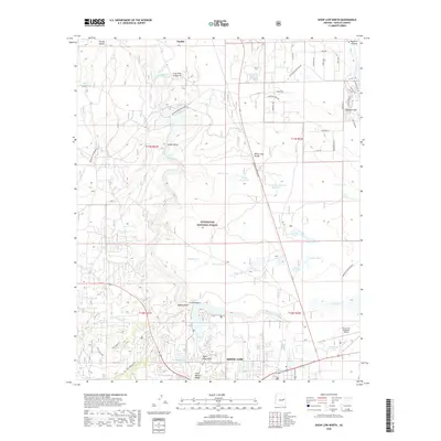 2018 Map of Show Low North, 2018 Print