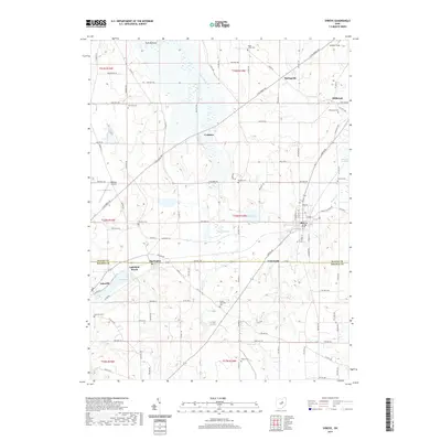 2019 Map of Shreve, 2019 Print