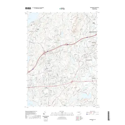 2021 Map of Shrewsbury, 2021 Print