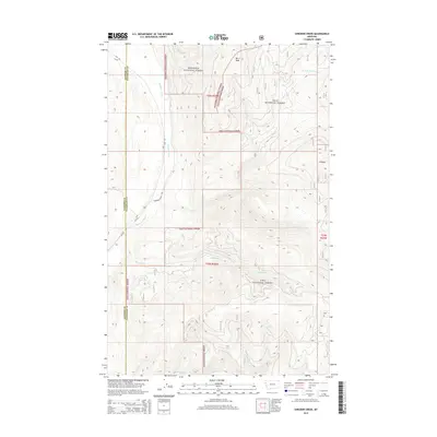 2014 Map of Shroder Creek, 2014 Print