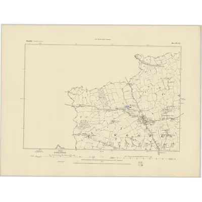 1879 Map of Shropshire III.SE, 1888 Print