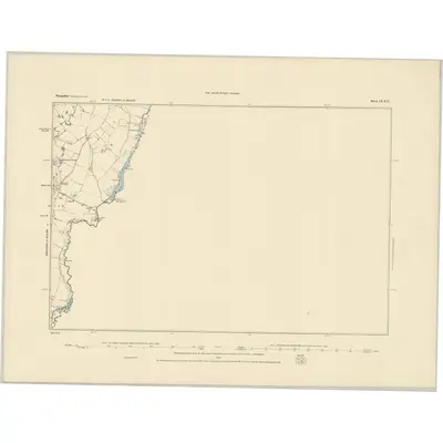 1879 Map of Shropshire IX.SE, 1883 Print