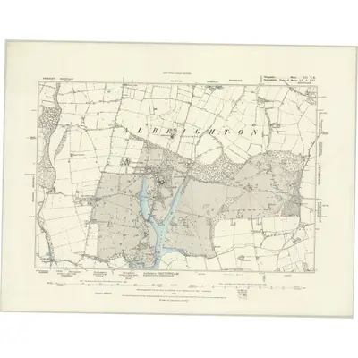 1881 Map of Shropshire LII.NE, 1888 Print