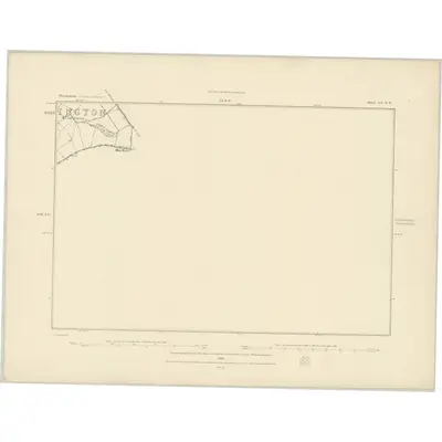 1882 Map of Shropshire LX.SW, 1883 Print