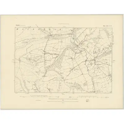 1882 Map of Shropshire LXII.SW, 1883 Print