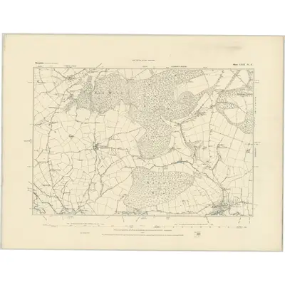 1883 Map of Shropshire LXIX.NE