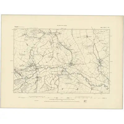 1883 Map of Shropshire LXIX.NW