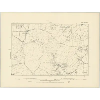 1883 Map of Shropshire LXIX.SW