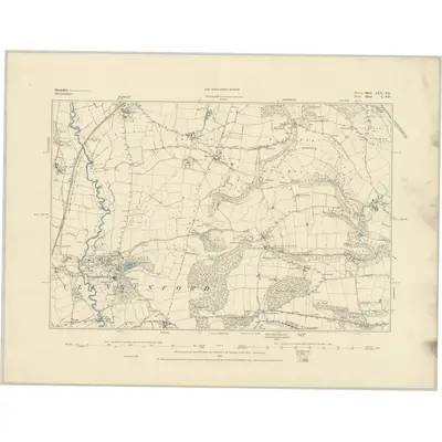 1883 Map of Shropshire LXX.SE