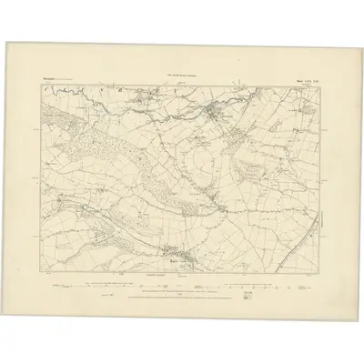 1883 Map of Shropshire LXX.SW