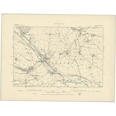 1883 Map of Shropshire LXXI.SW