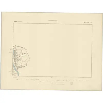 1882 Map of Shropshire LXXIV.SE, 1883 Print