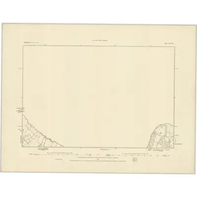 1874 Map of Shropshire VI.NW, 1883 Print