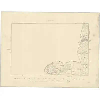 1874 Map of Shropshire XI.NE, 1884 Print