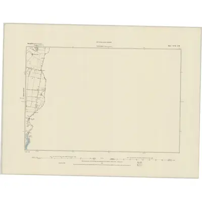 1880 Map of Shropshire XVII.SW, 1884 Print