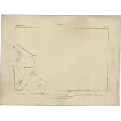 1880 Map of Shropshire XXIV.SW, 1884 Print